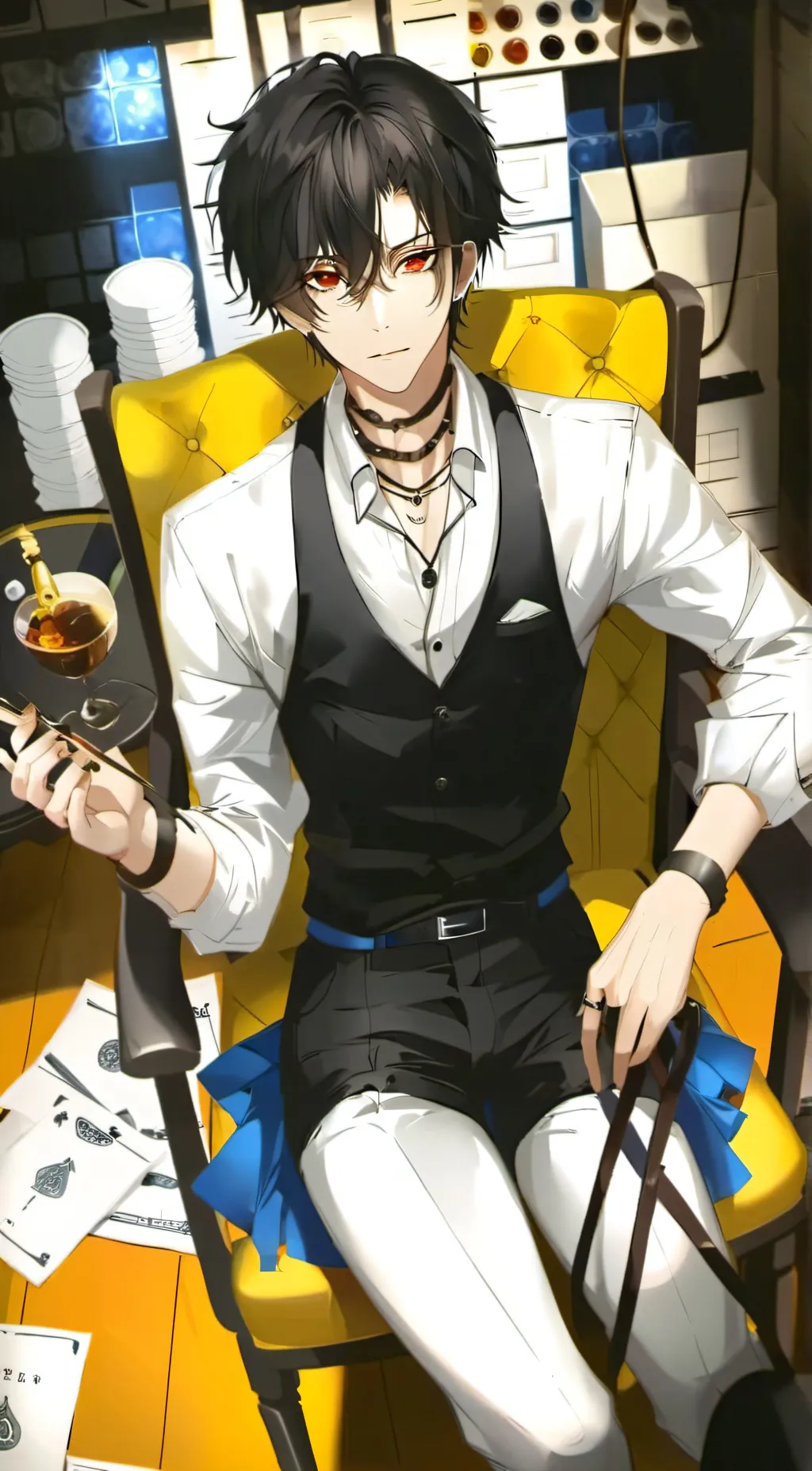 ai character: mike background