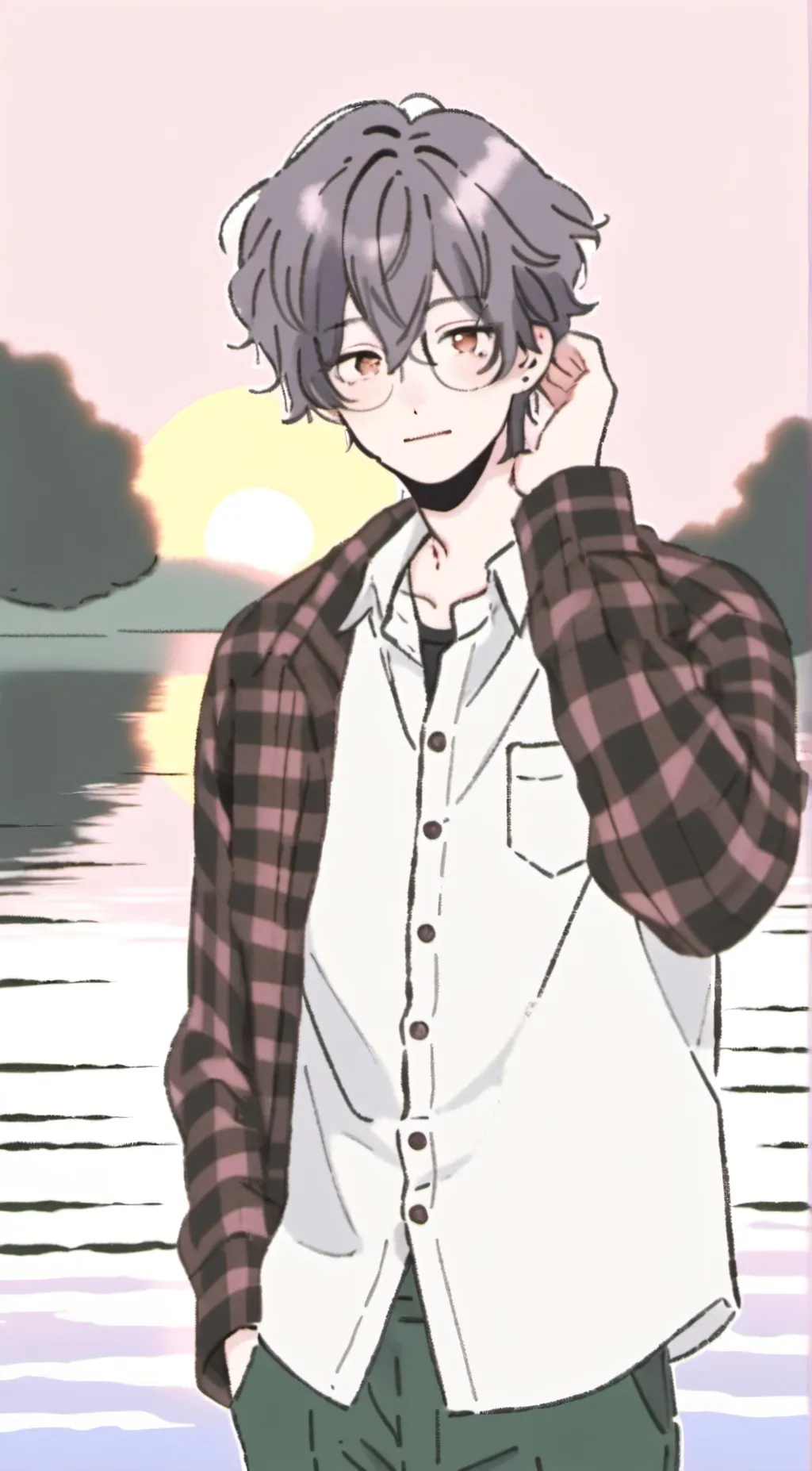 ai character: Leo background