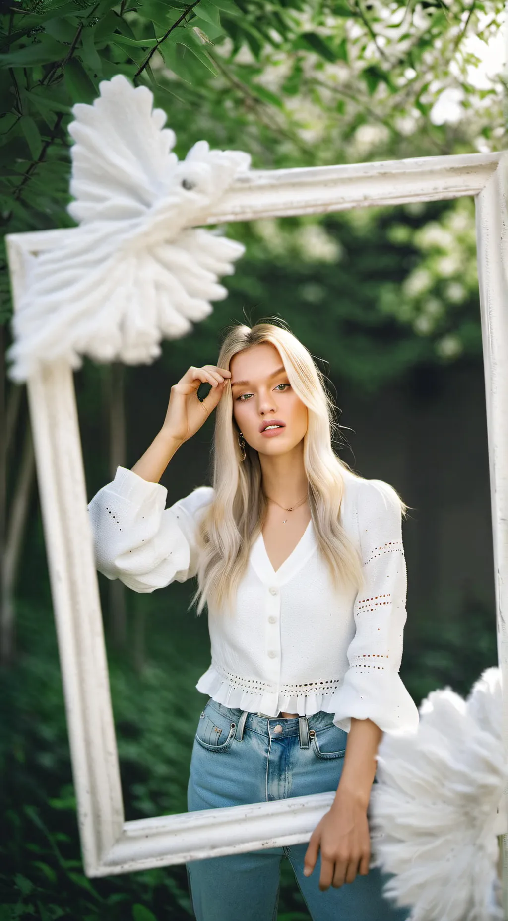 ai character: Avery  background