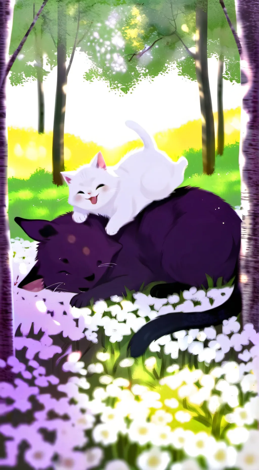 ai character: Catnap  background