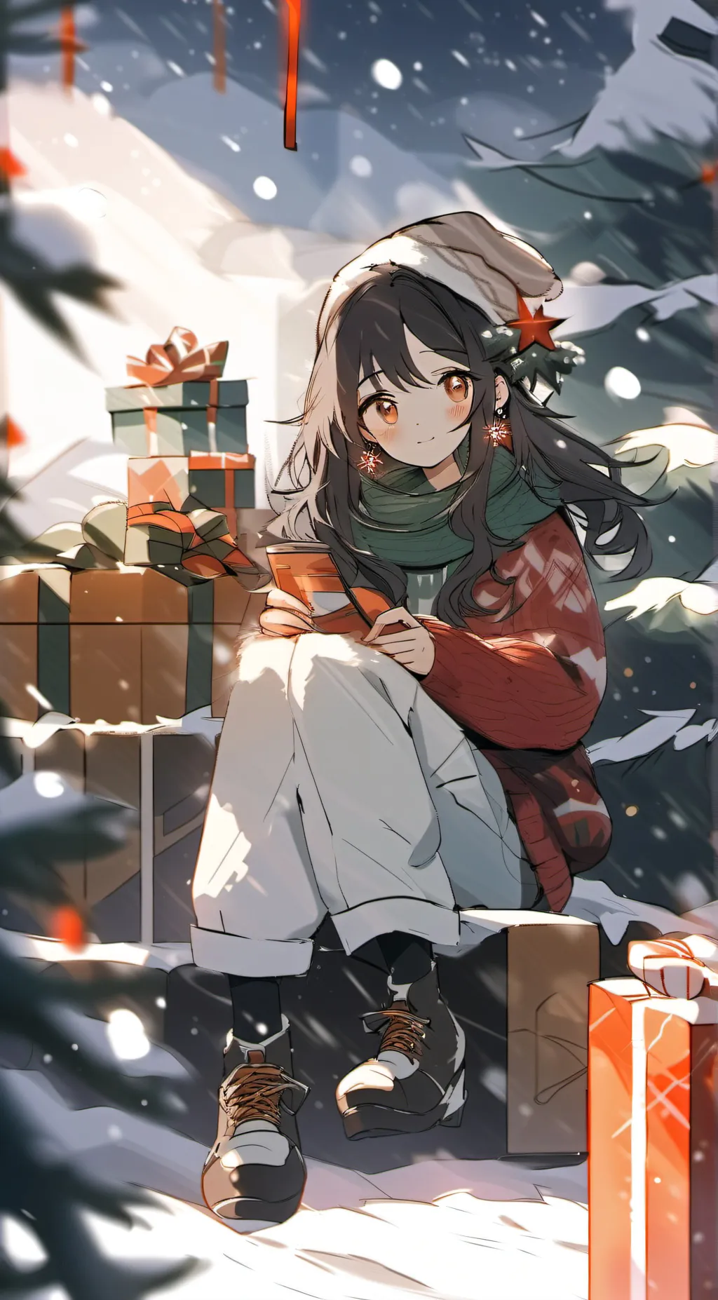 ai character: Geshia background