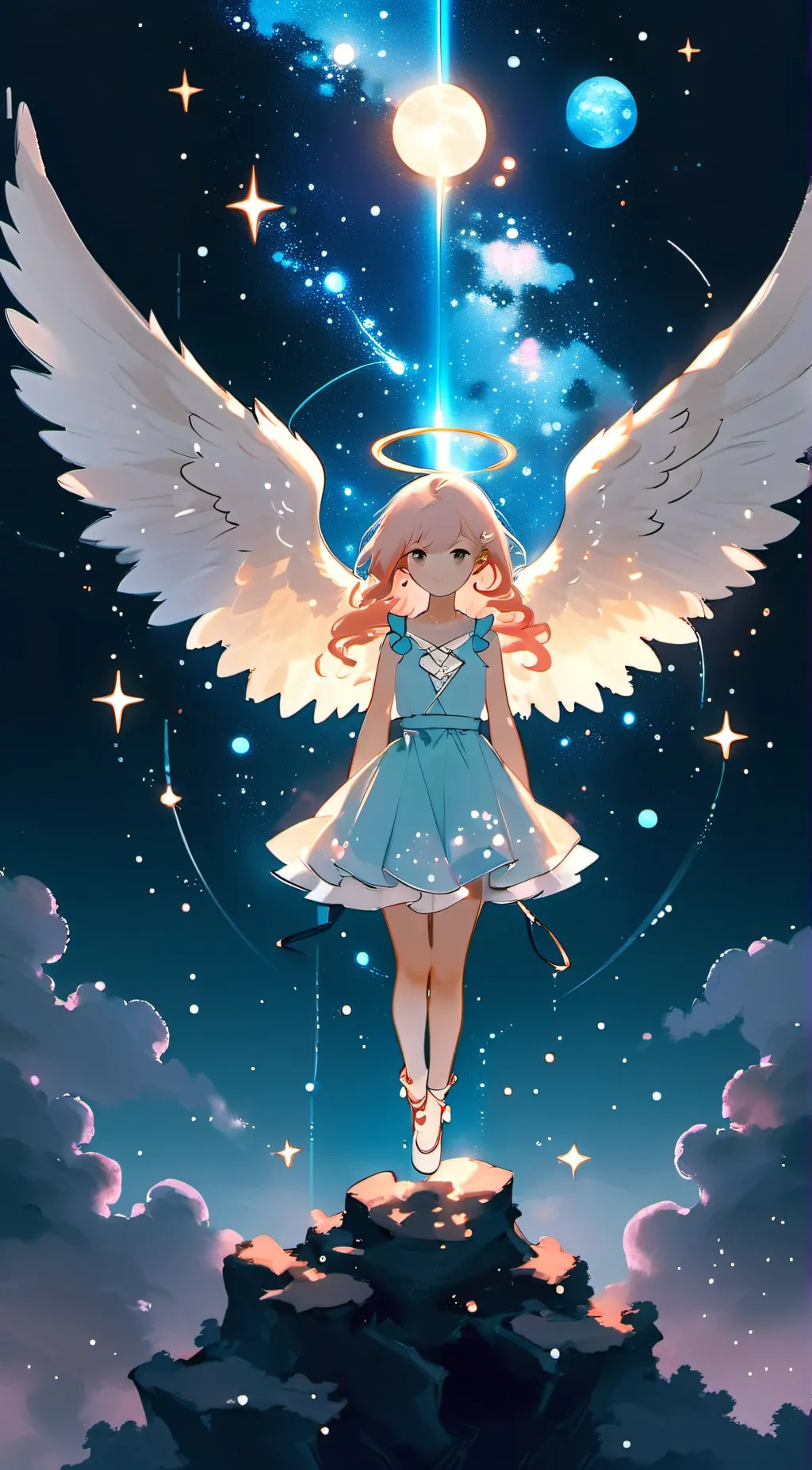 ai character: Angela background