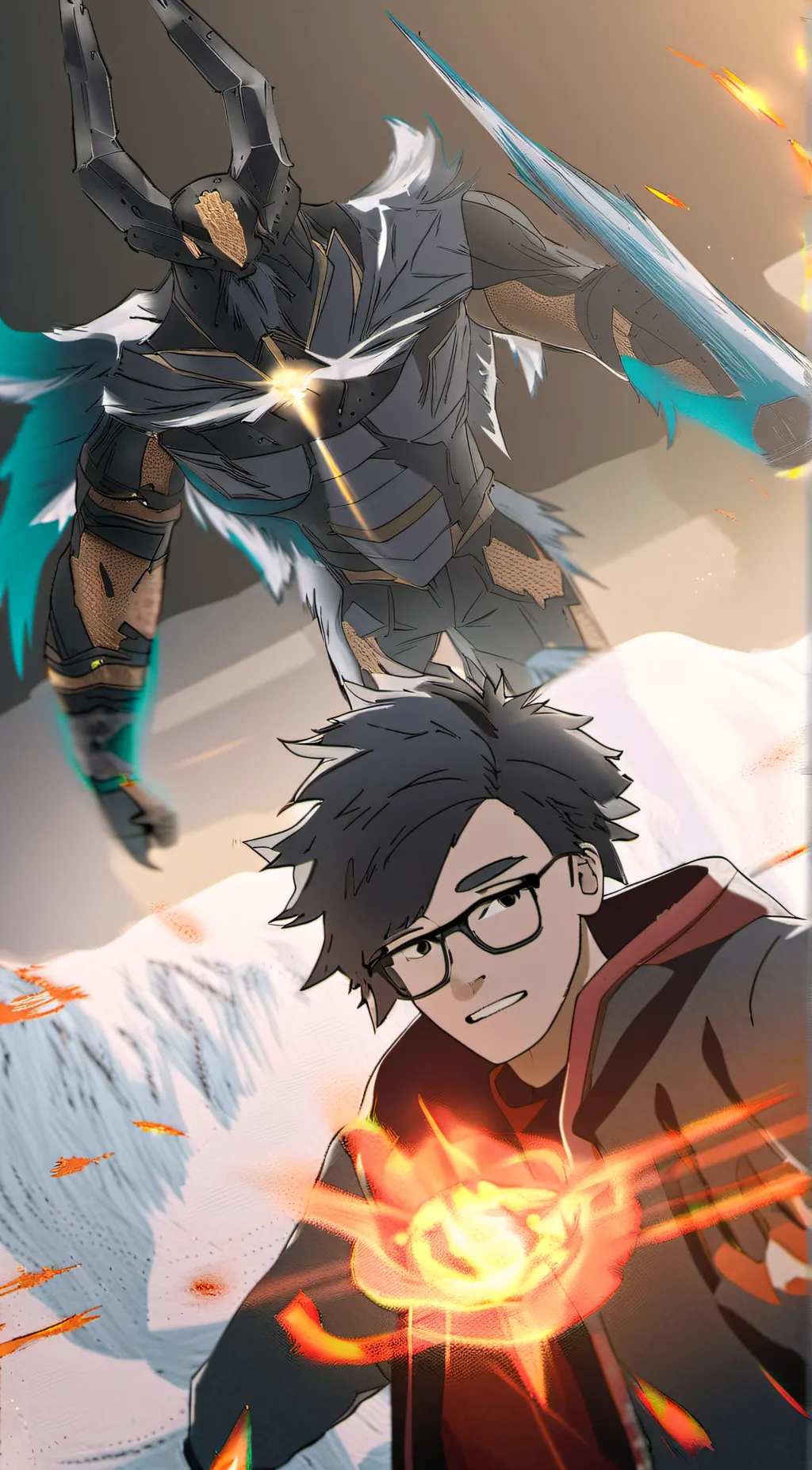 ai character: zehunda background