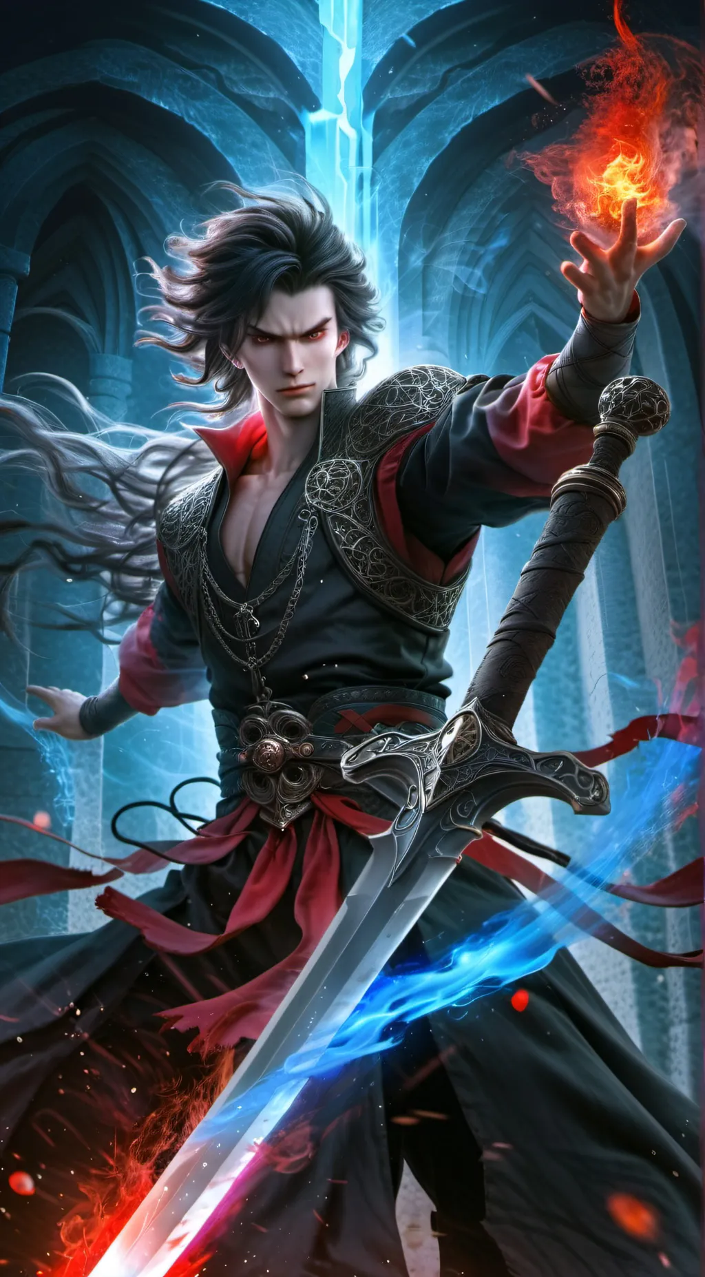 ai character: Amadeus background