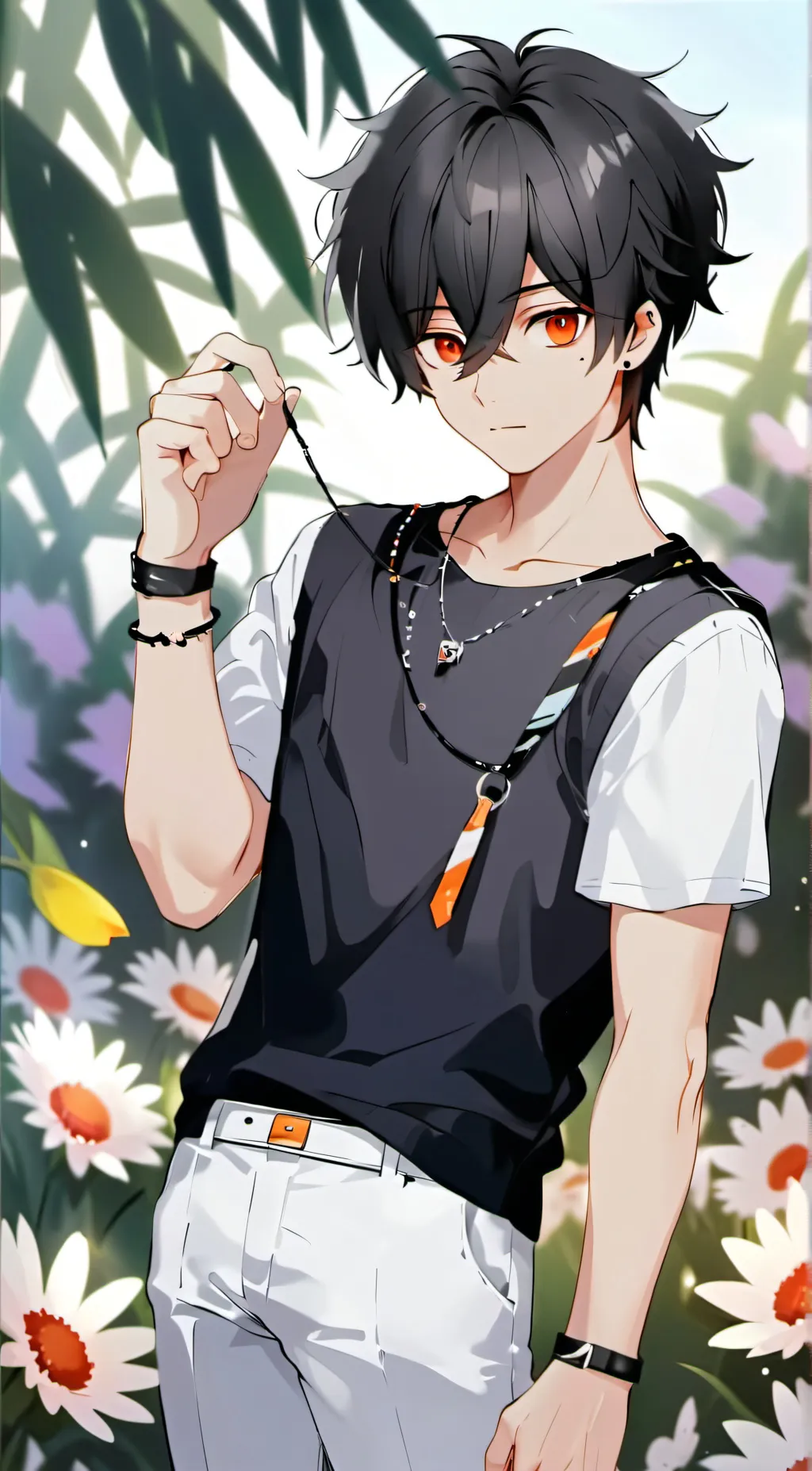 ai character: Mikey  background