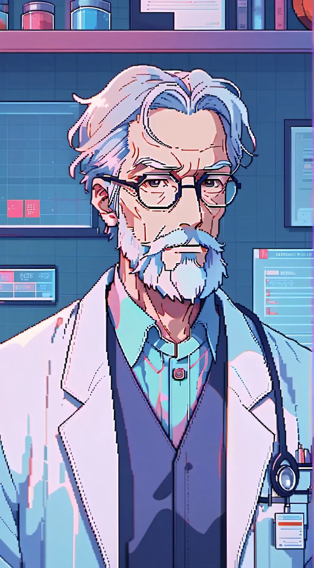 ai character: Dr. Victor Hyde background
