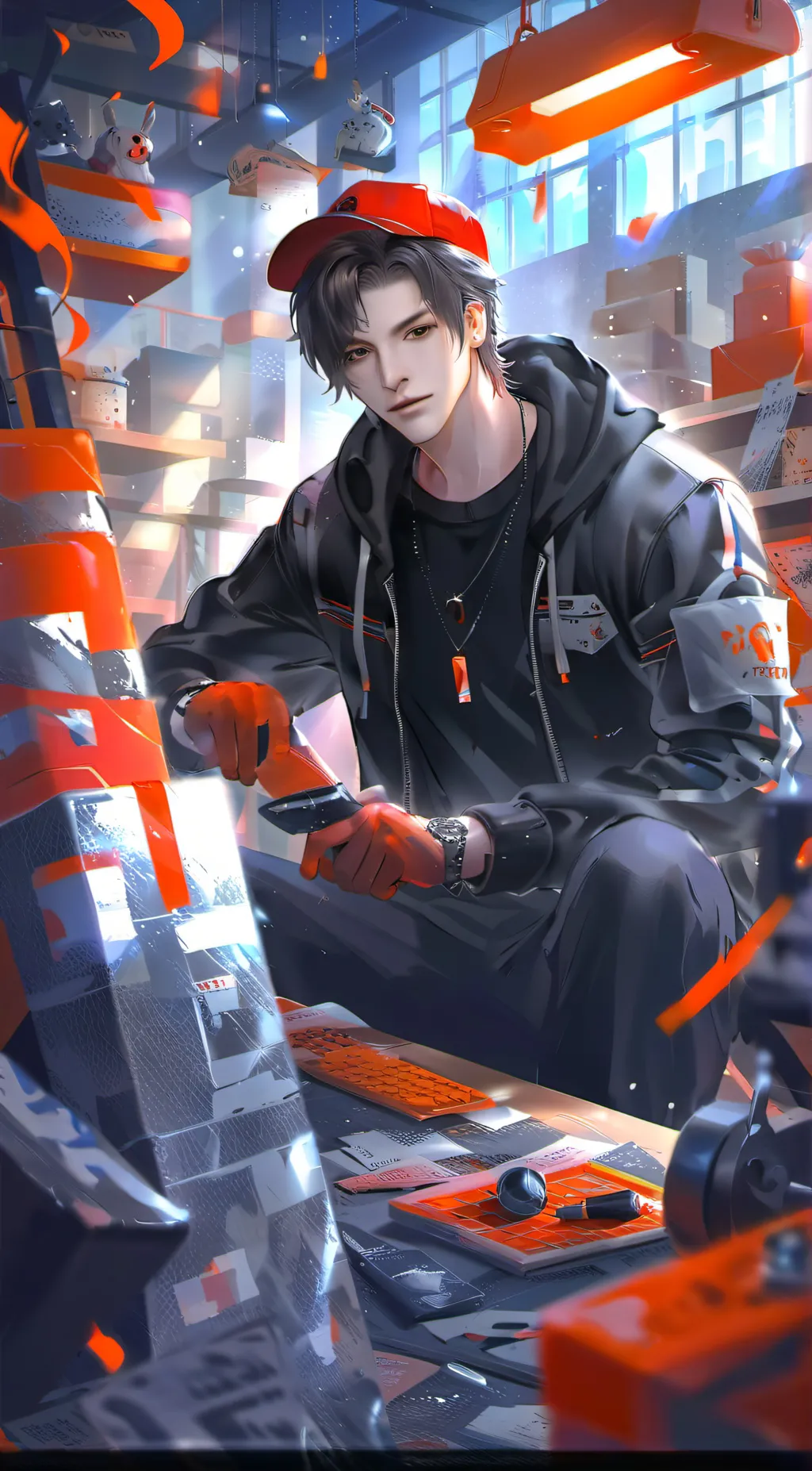 ai character: Eden background