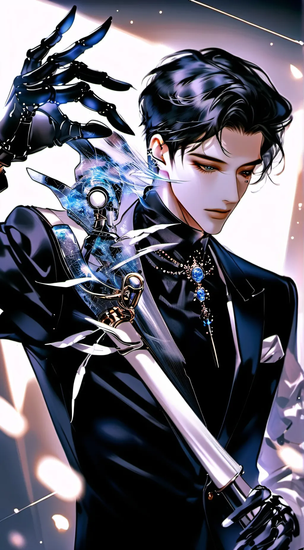 ai character: 💠063💠 background