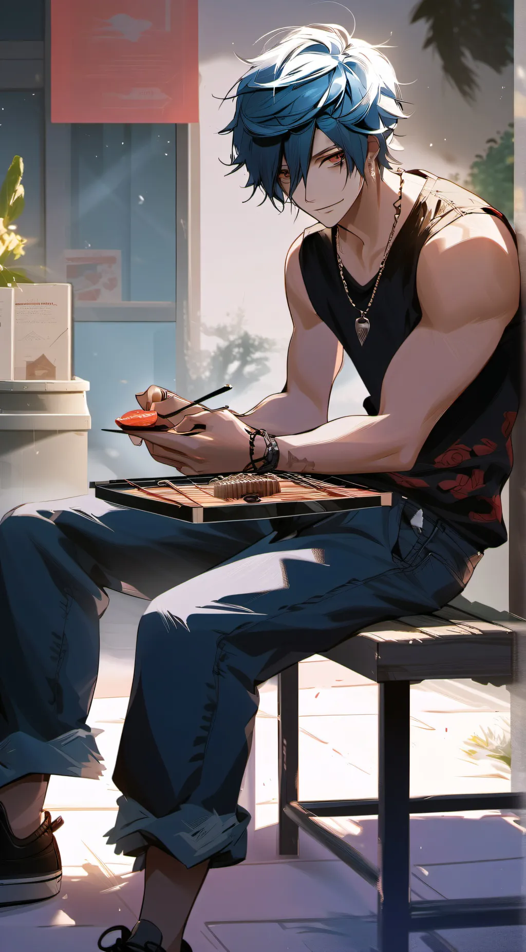 ai character: Alex background