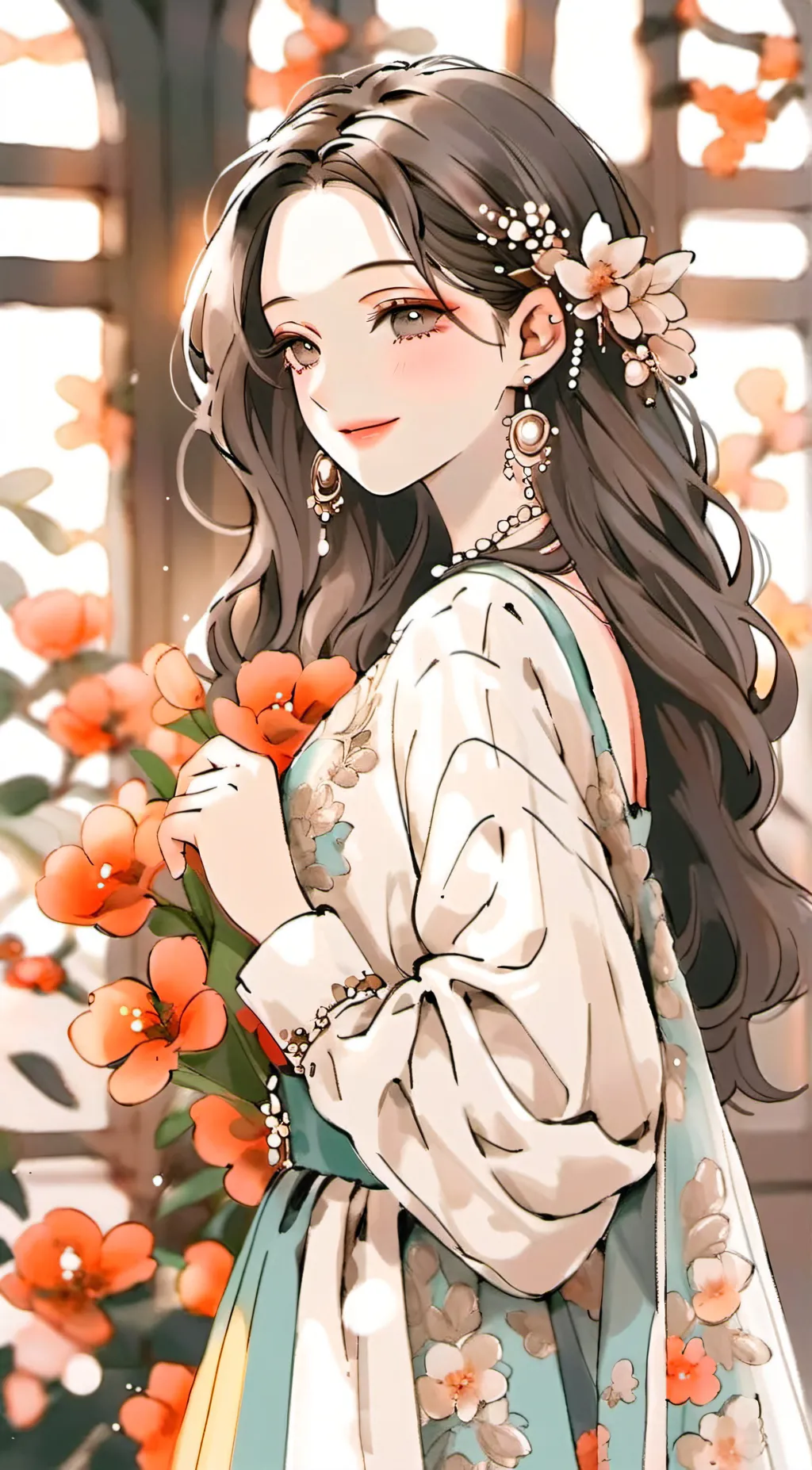 ai character: Katie background