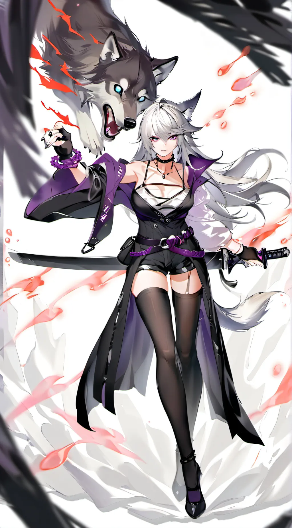 ai character: Aria background