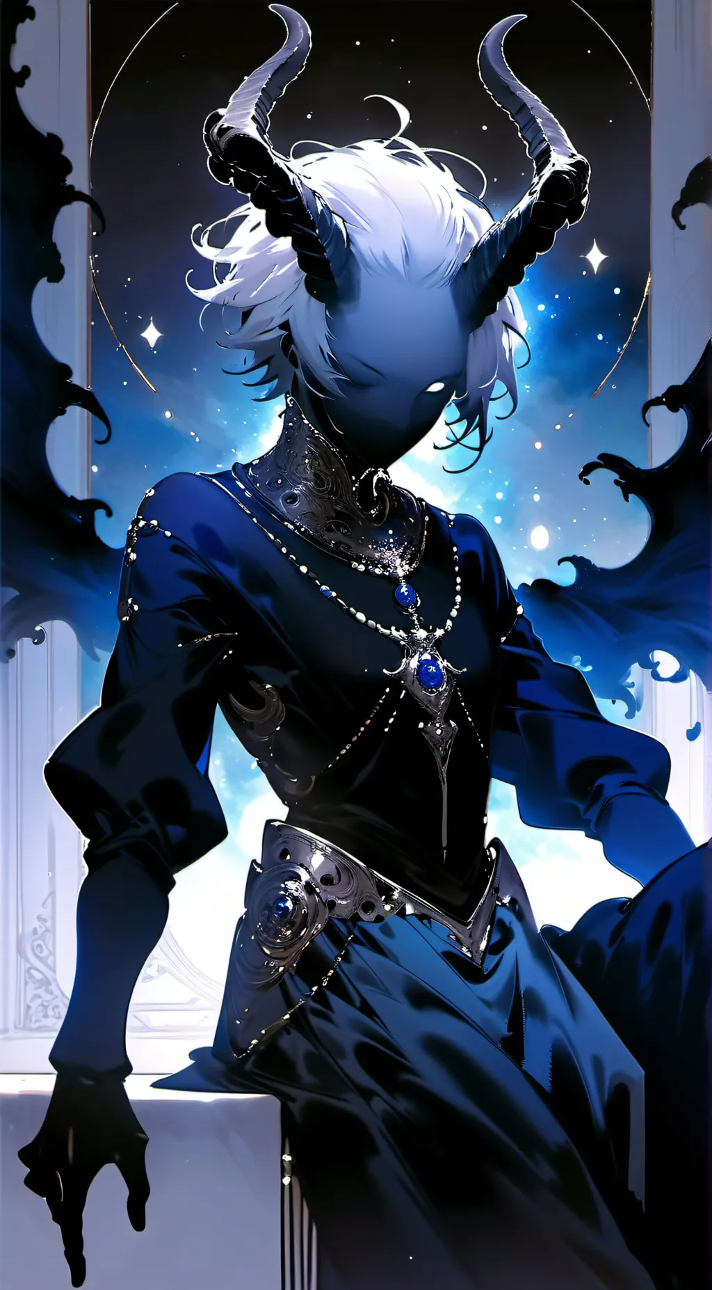 ai character: Maki background