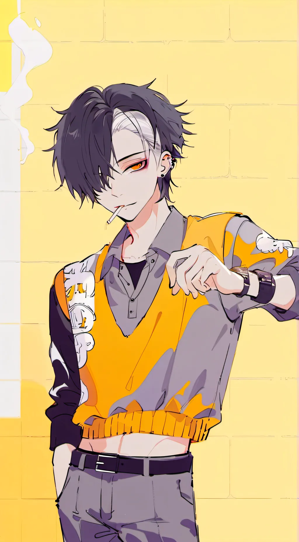 ai character: Damian background