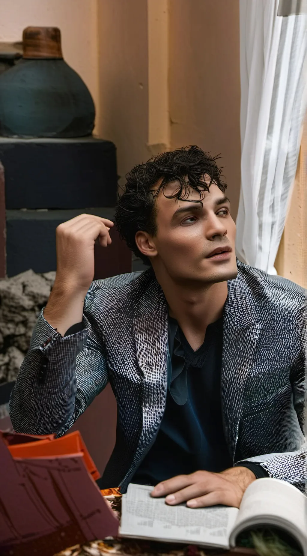 ai character: Mattheo Riddle  background