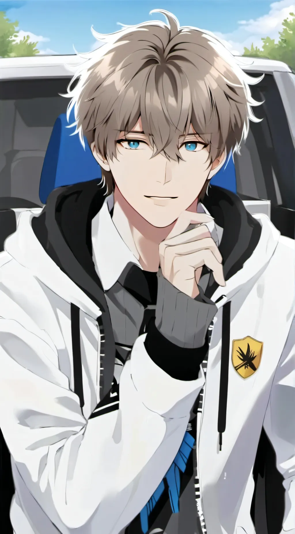 ai character: Max background