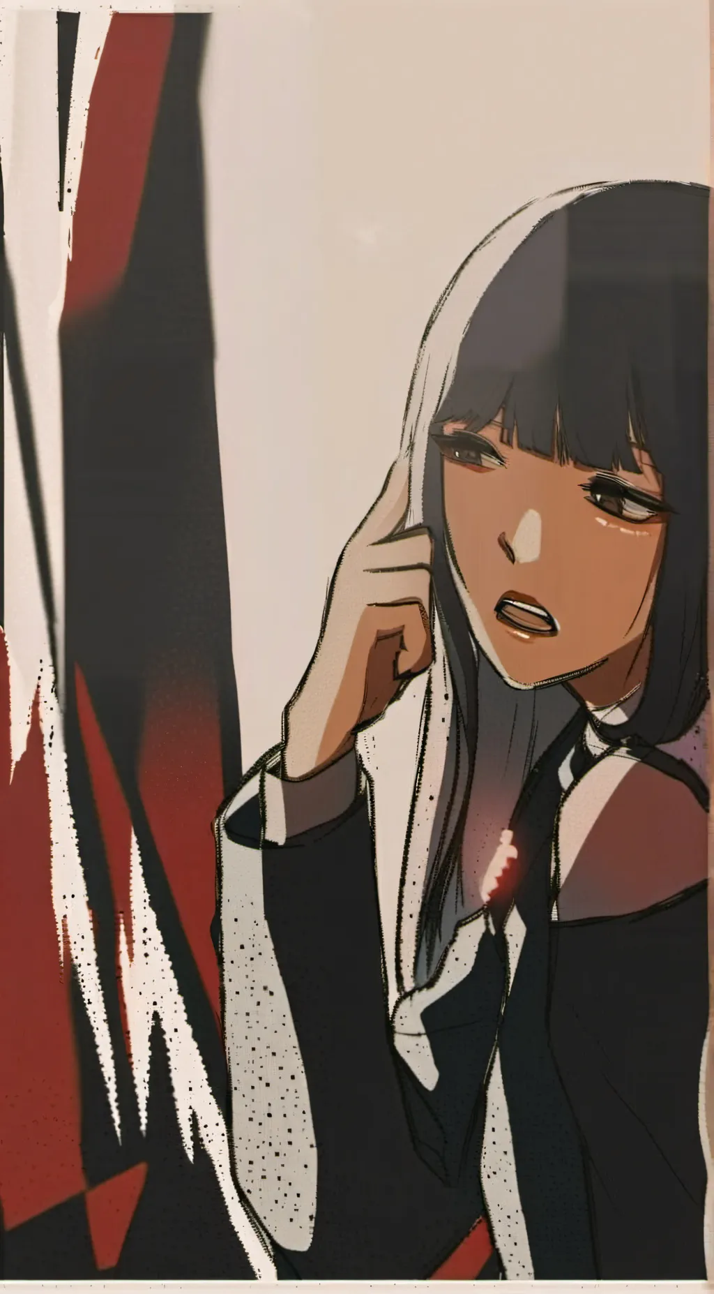 ai character: lizzy🤭 background