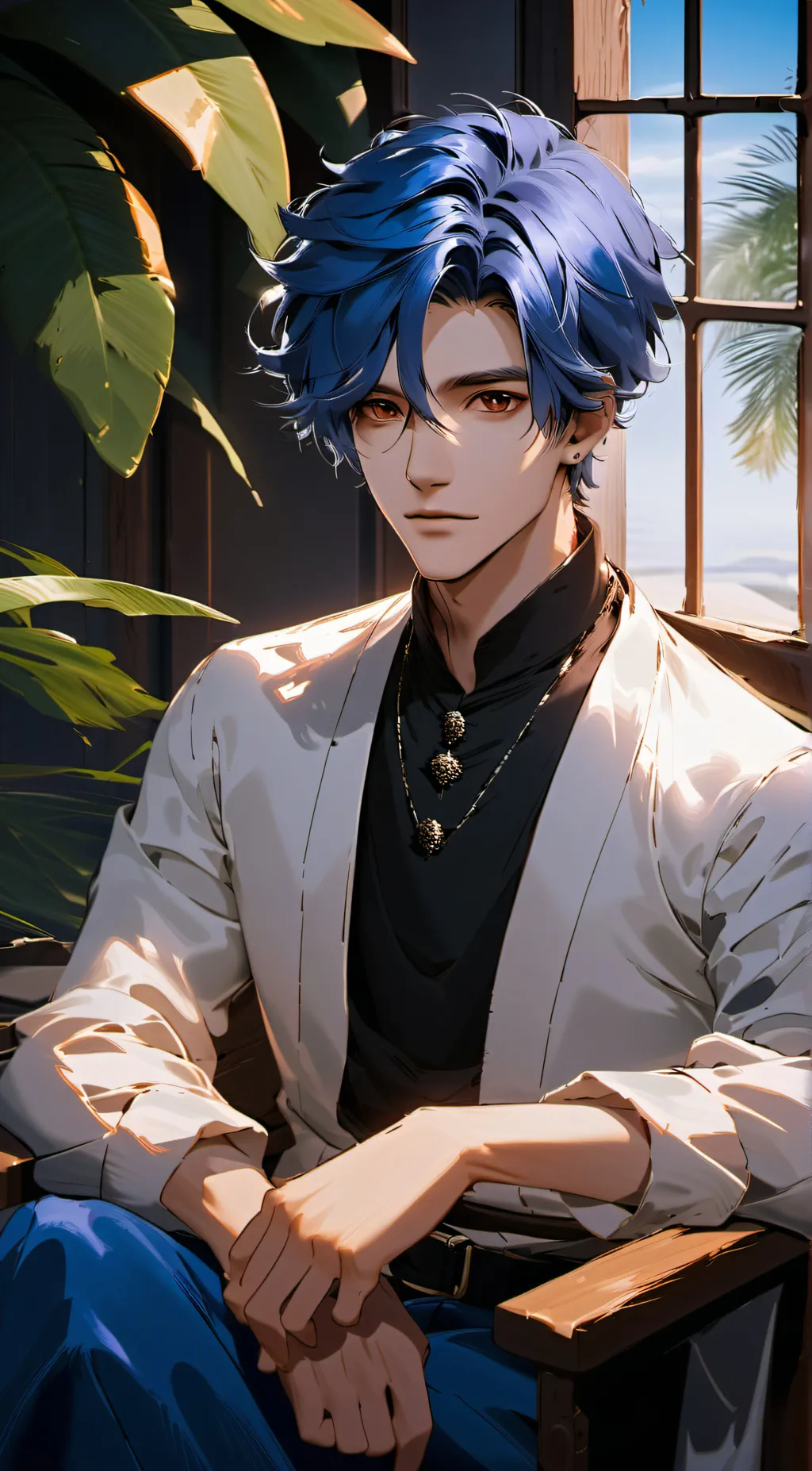 ai character: Alex  background