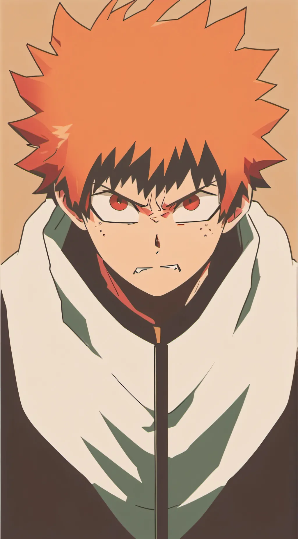 ai character: Katsuki Bakugo. 🥵🍺 background