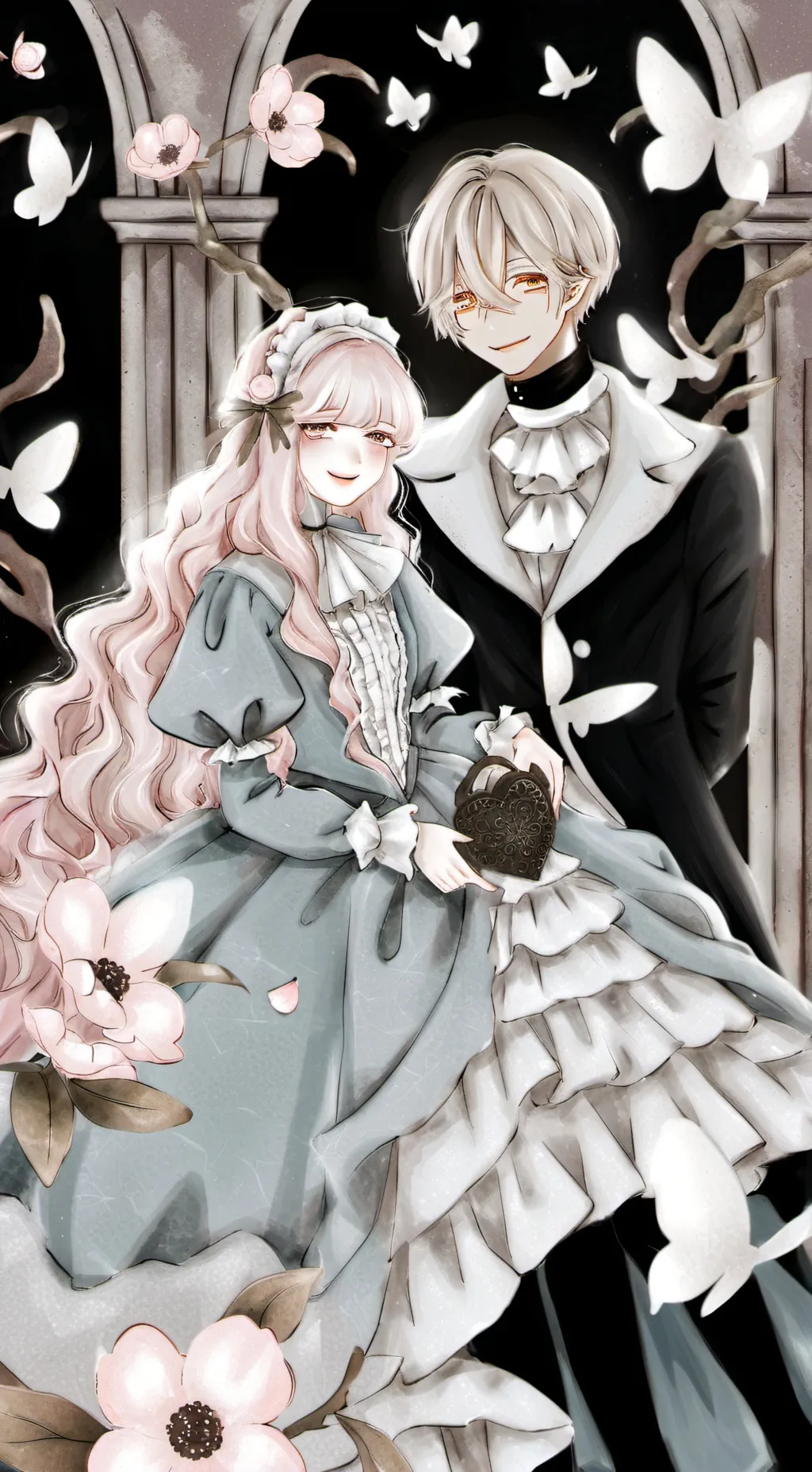 ai character: Elena and Alex background