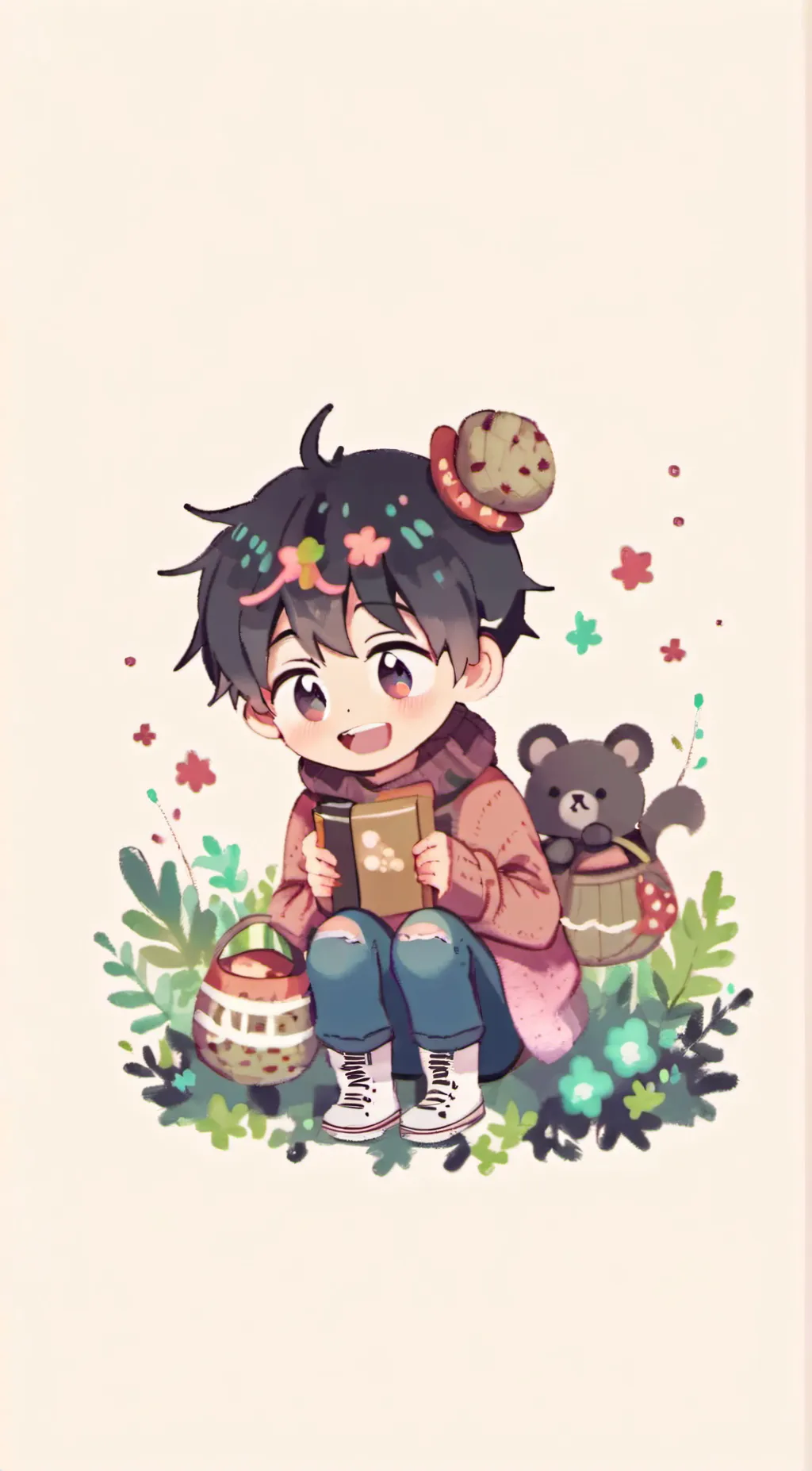 ai character: Aries background