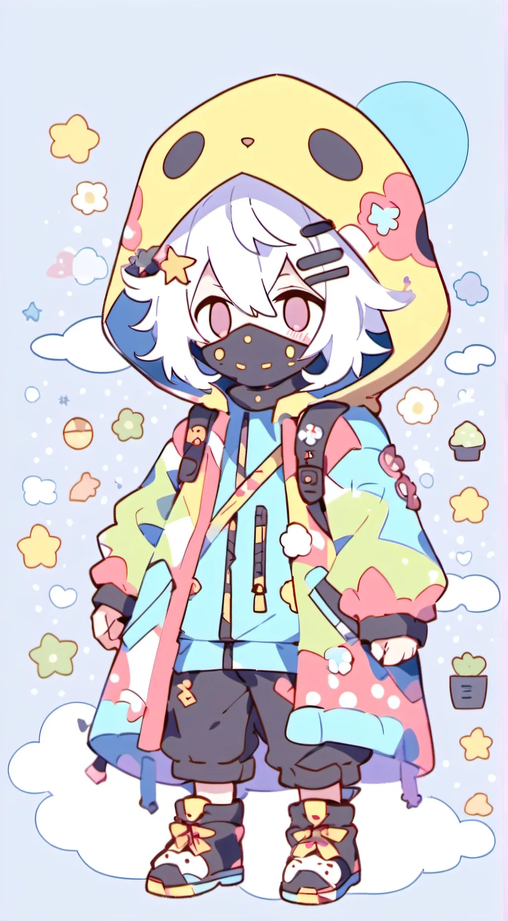 ai character: kidnapped ducky background