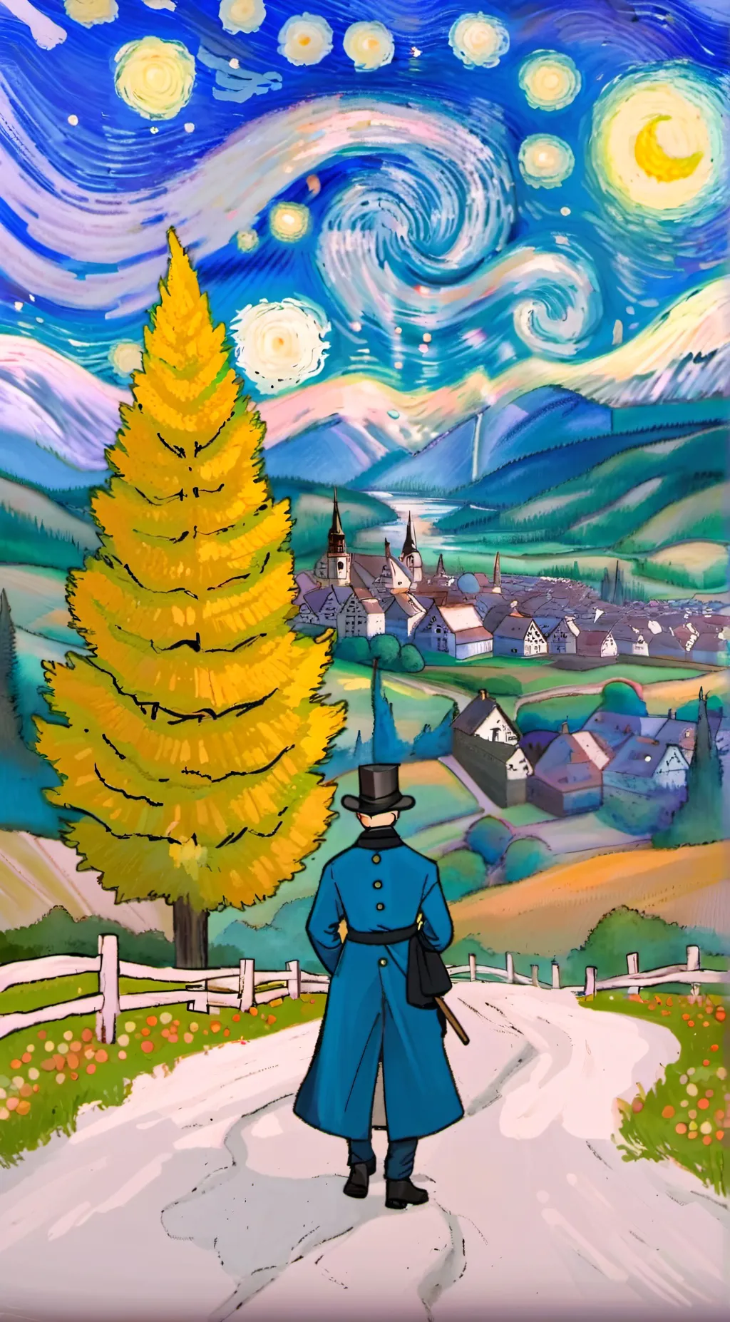 ai character: If I get to 25 background