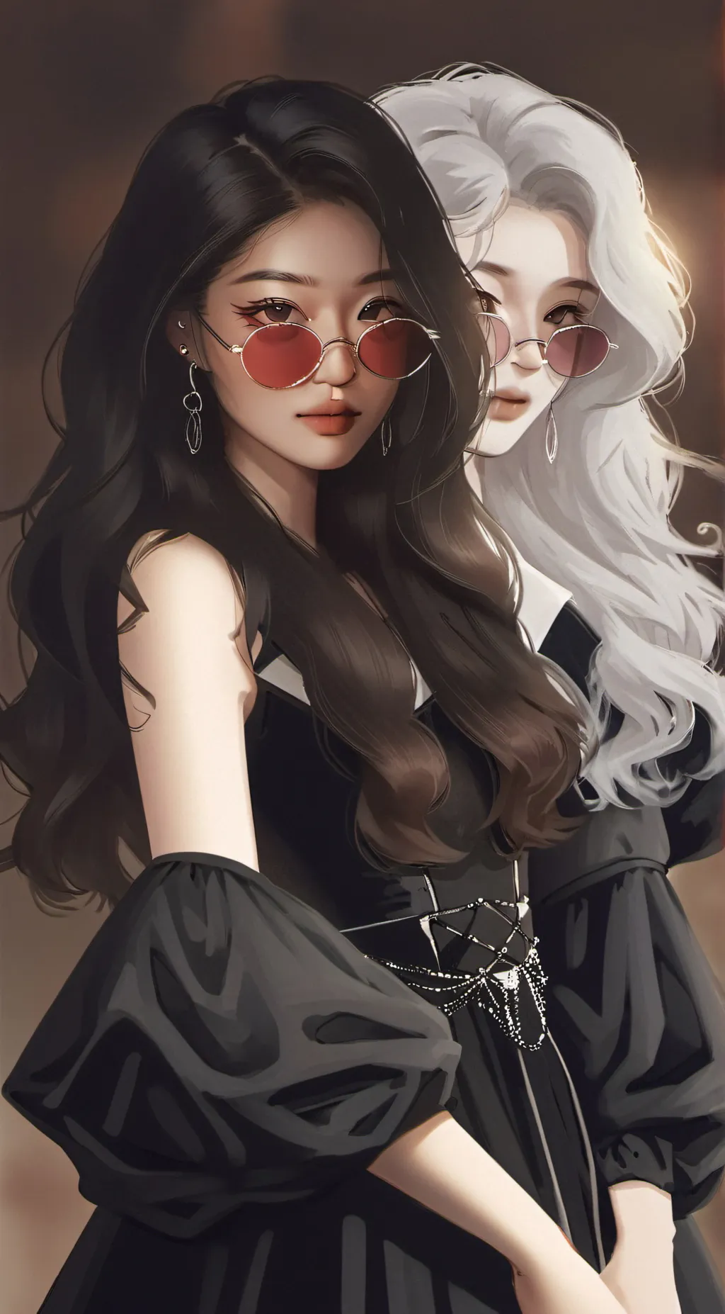 ai character: mya & nya background