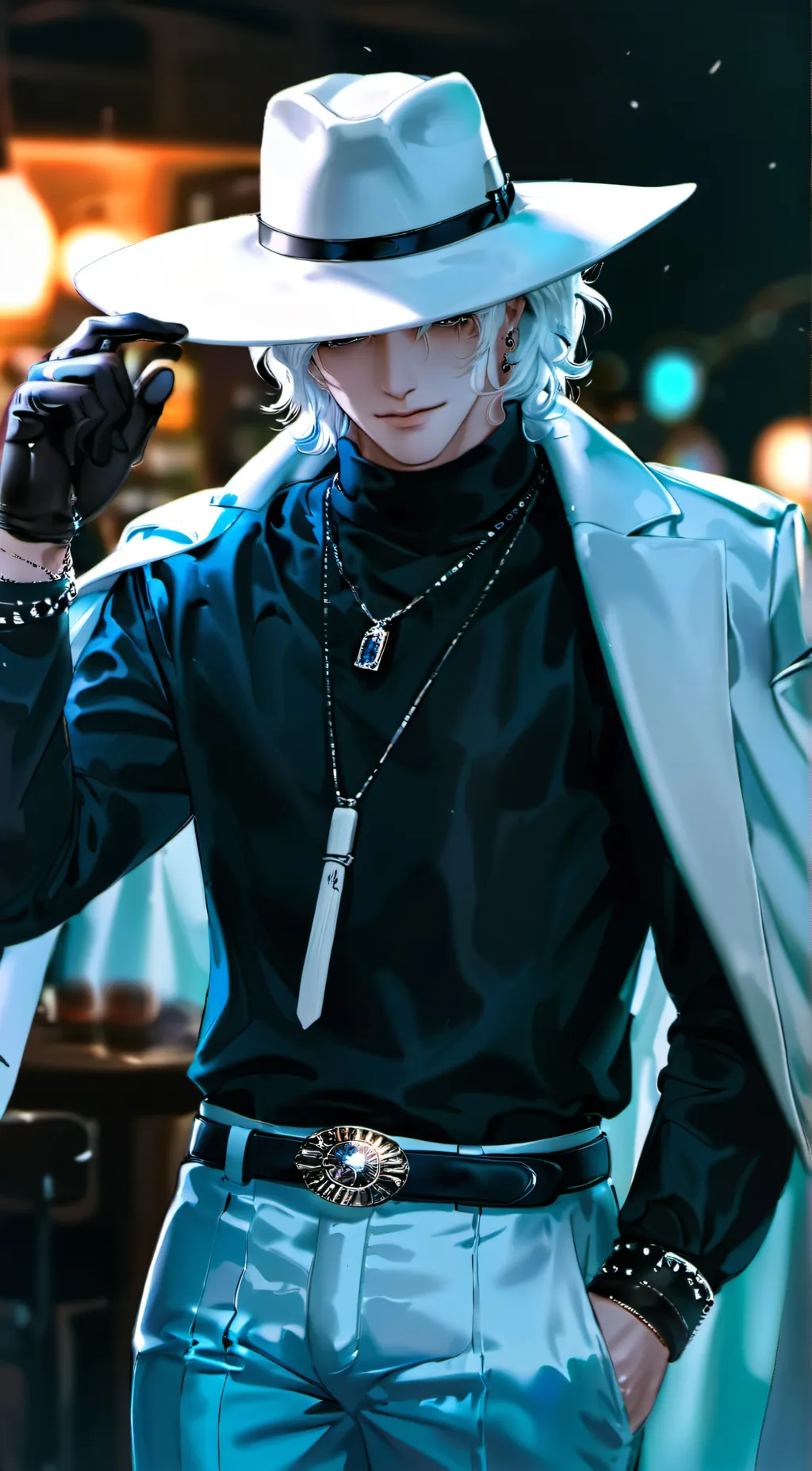 ai character: Lucas background