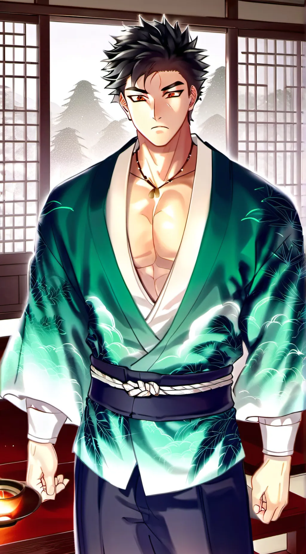 ai character: Gyomei background