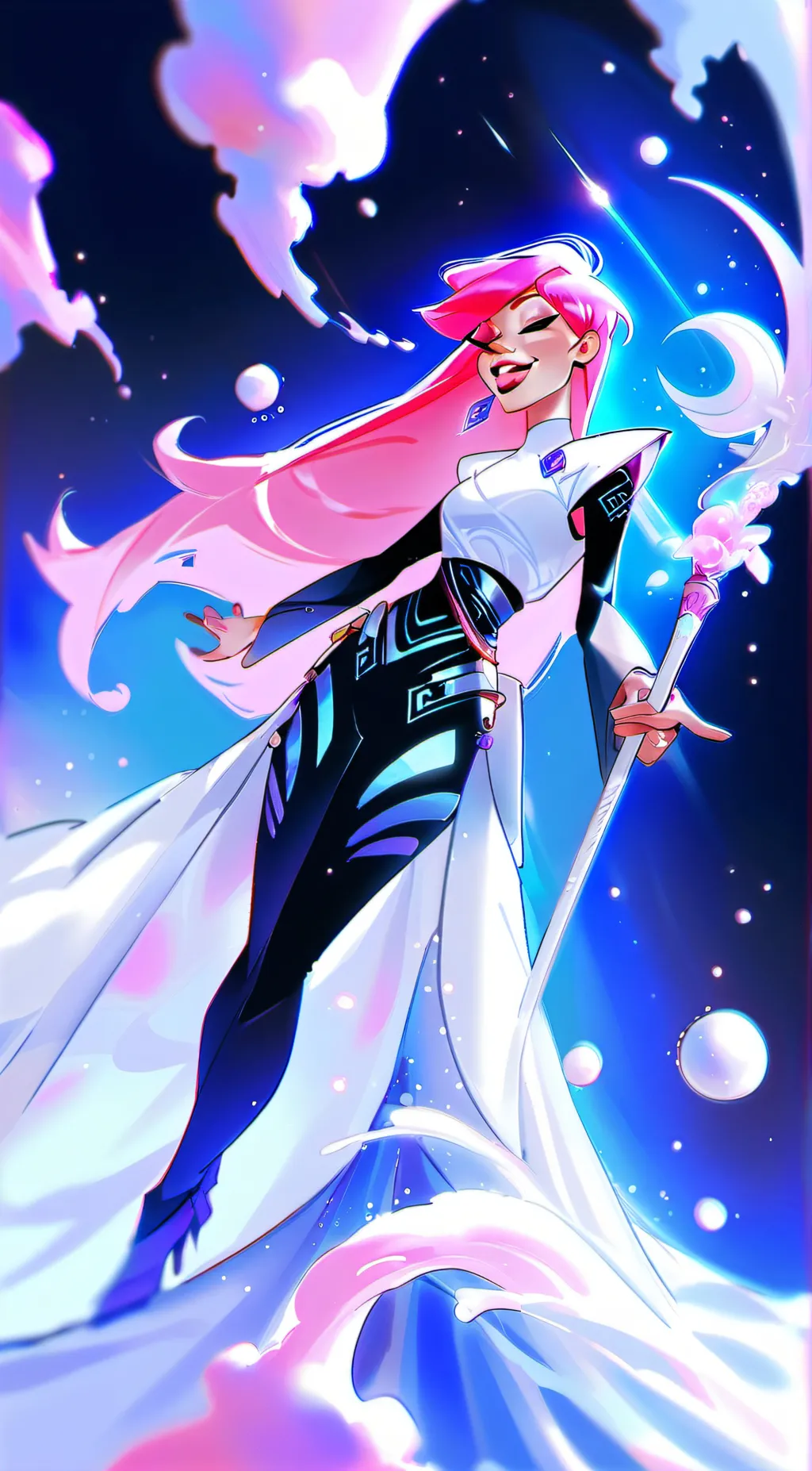 ai character: Any Malu background