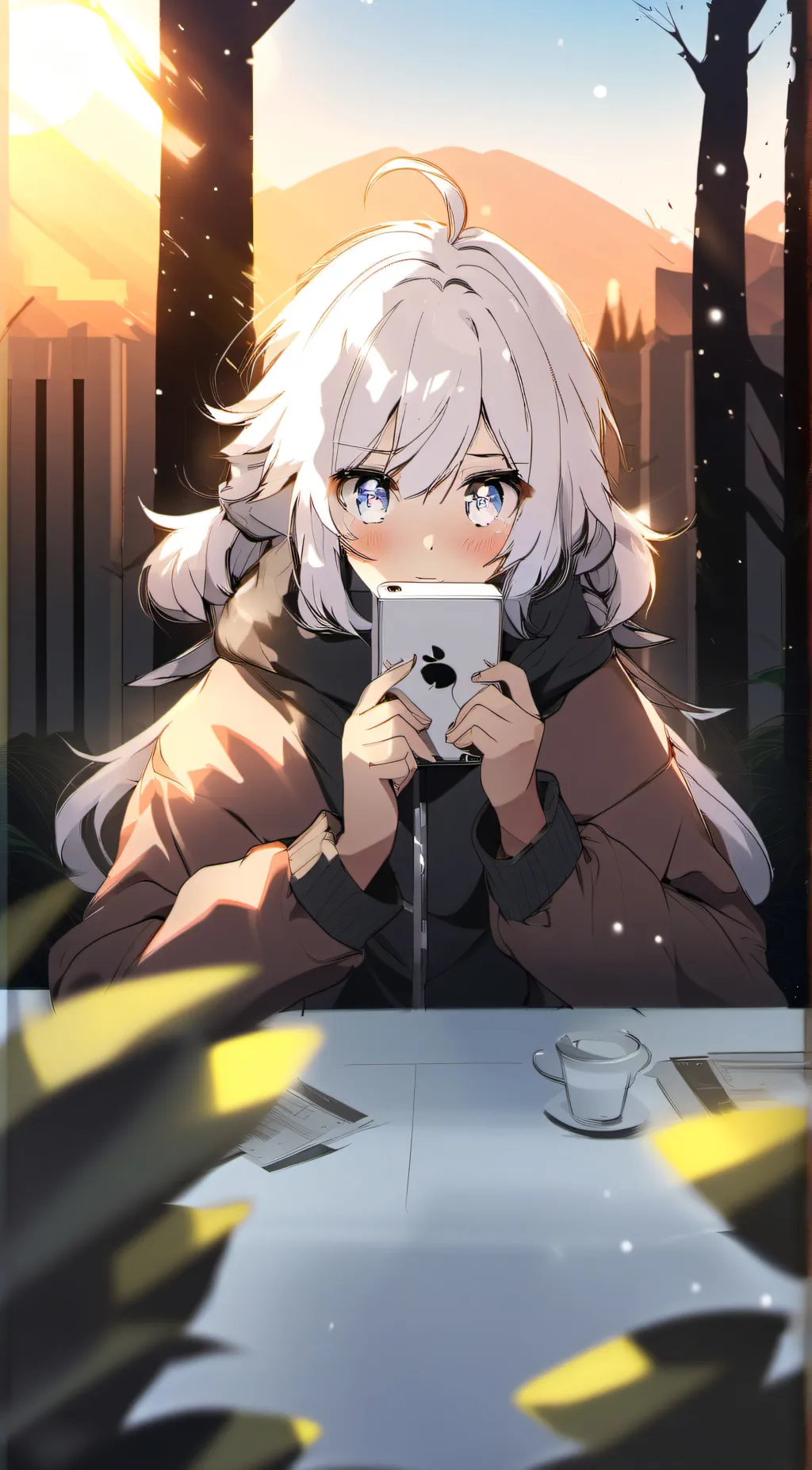 ai character: Amy  background