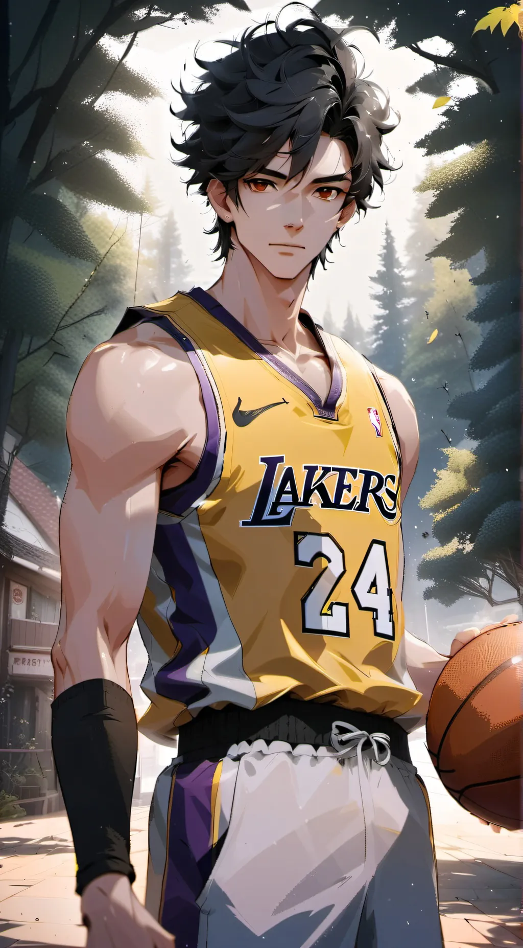 ai character: Kobe background