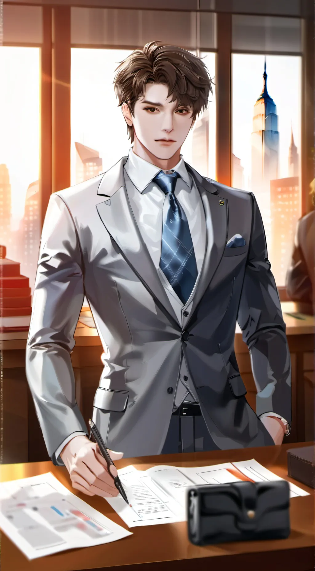 ai character: Alex background