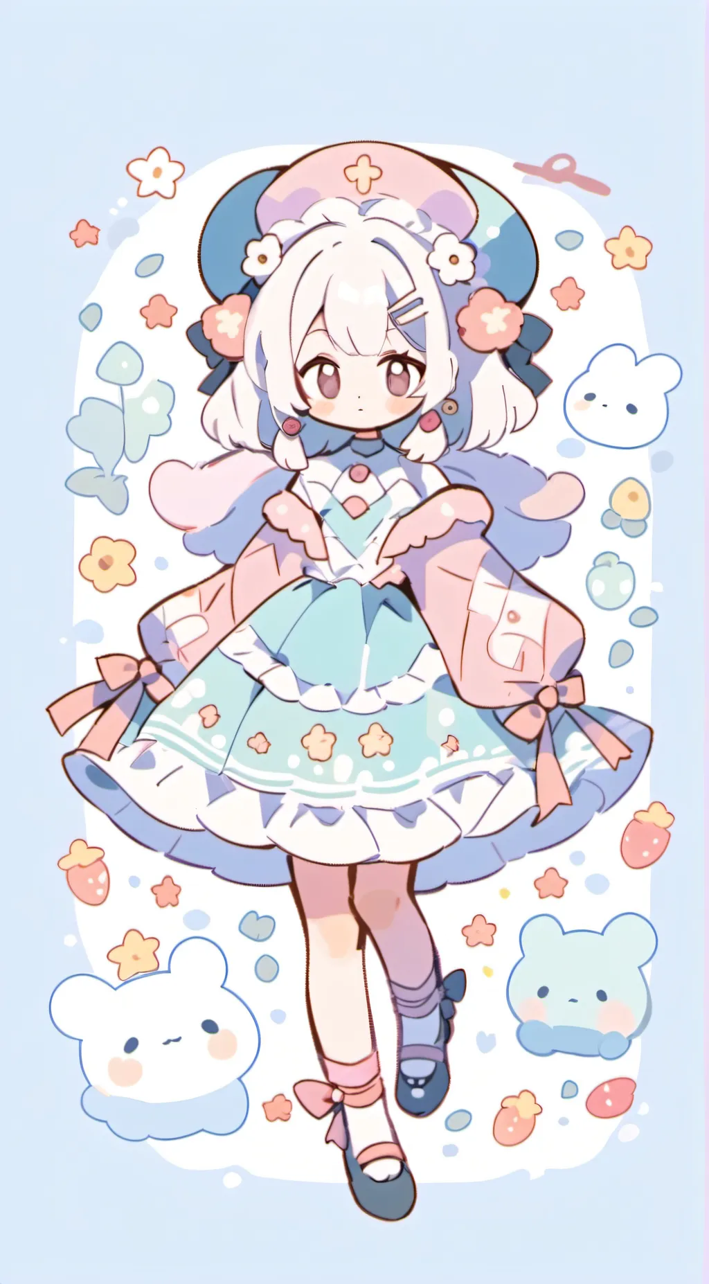 ai character: lily background