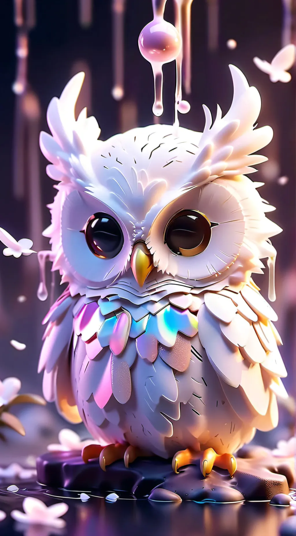 ai character: DW dragon AU background