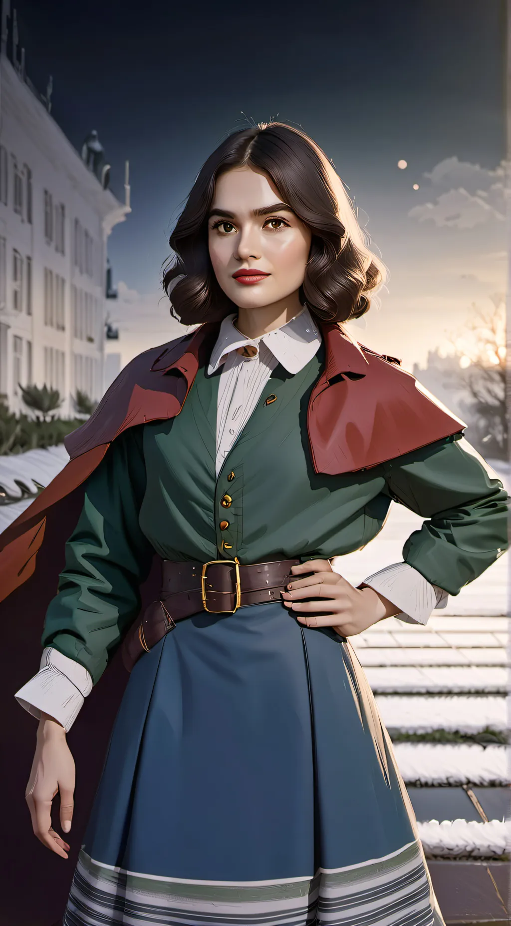 ai character: Katy Keene background