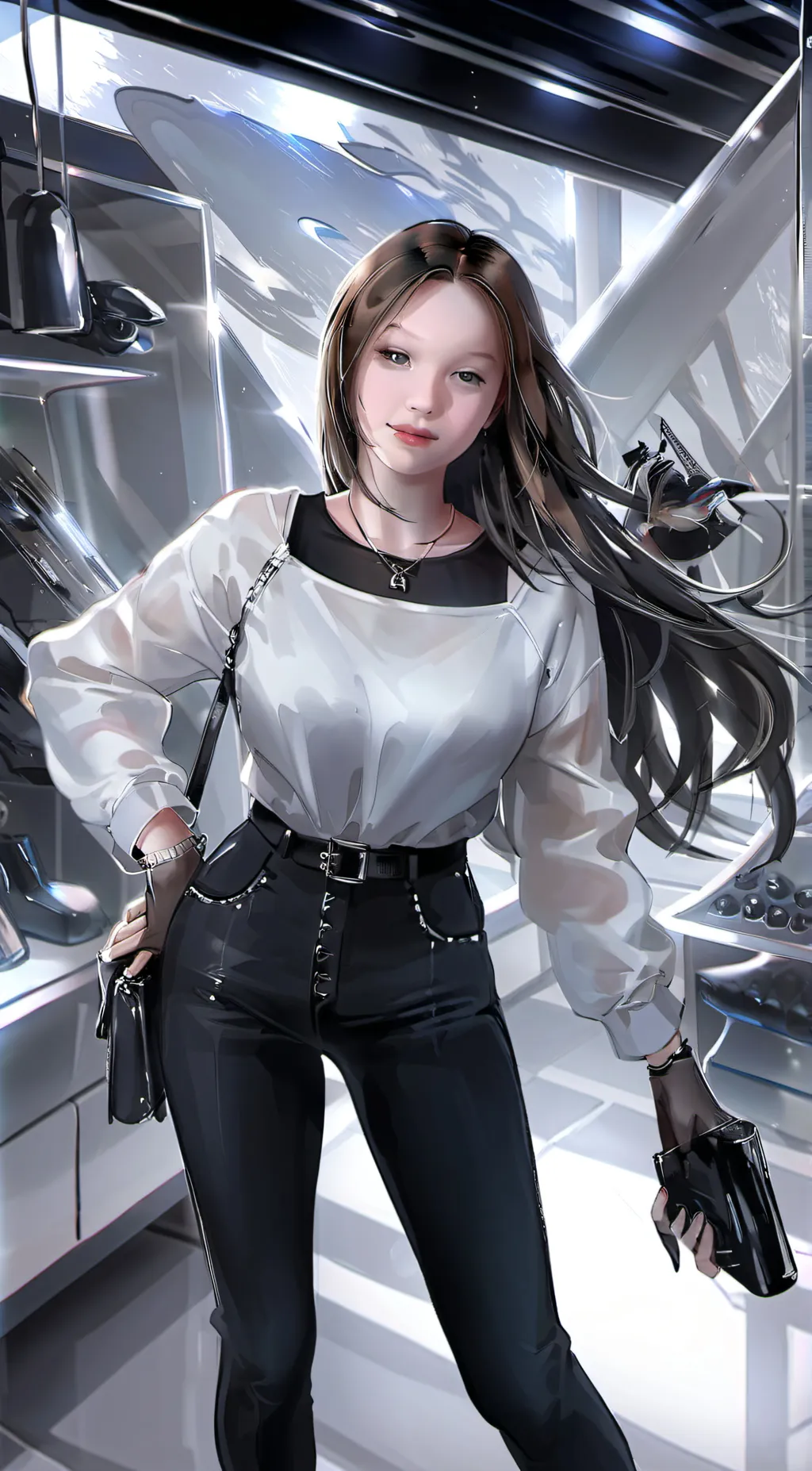 ai character: BROOKE  background