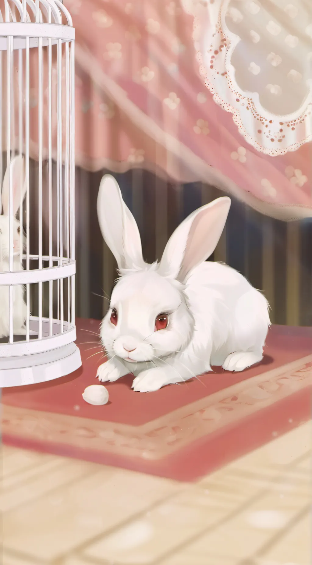 ai character: Vanny  background