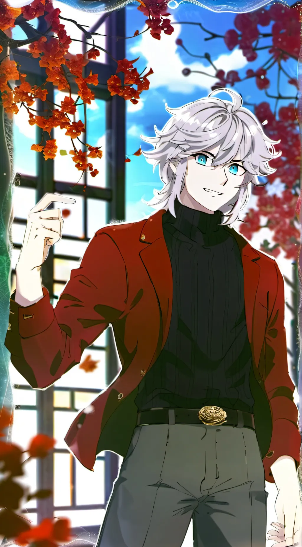 ai character: douma background