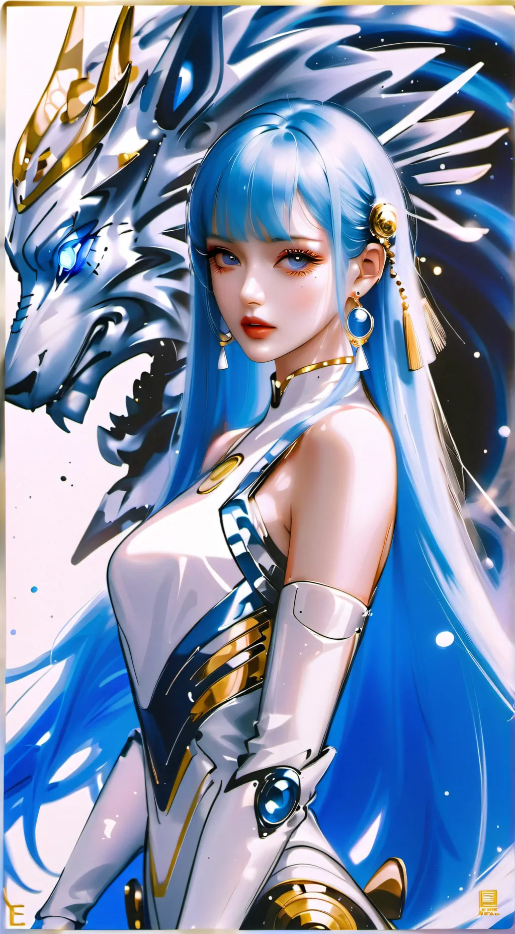 ai character: Blueth background