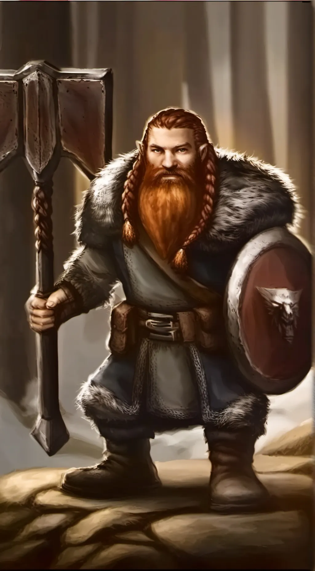 ai character: Thorin  background