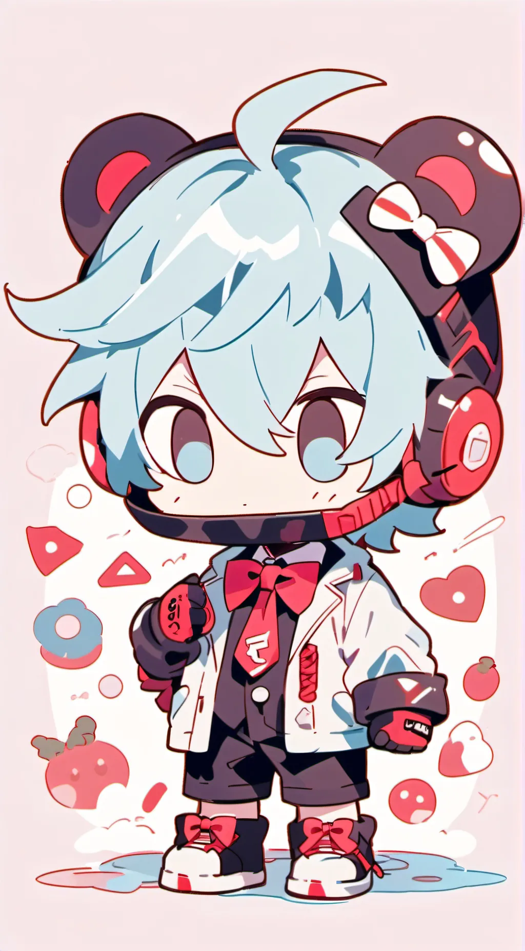 ai character: VoxxY boo background