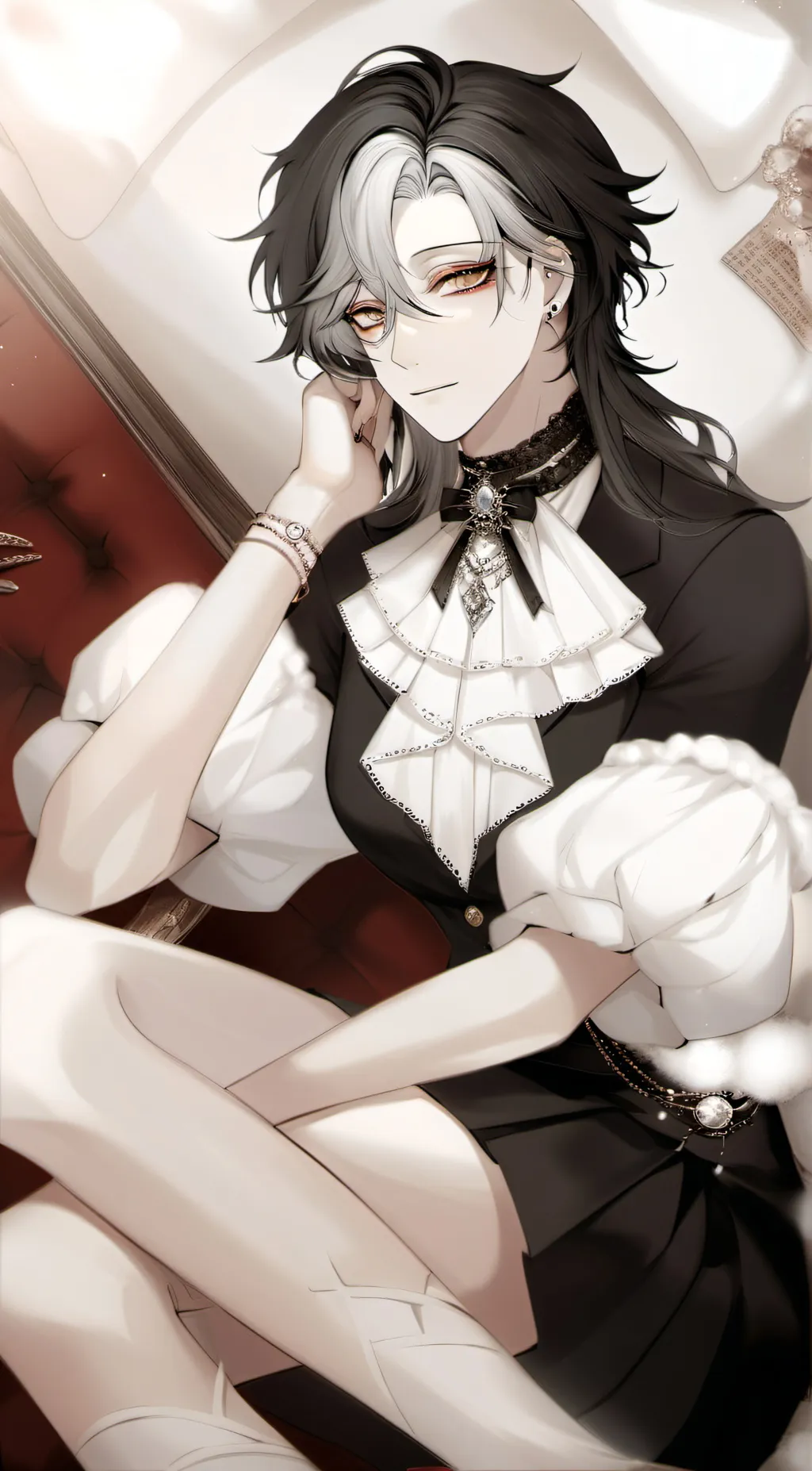 ai character: Luna background