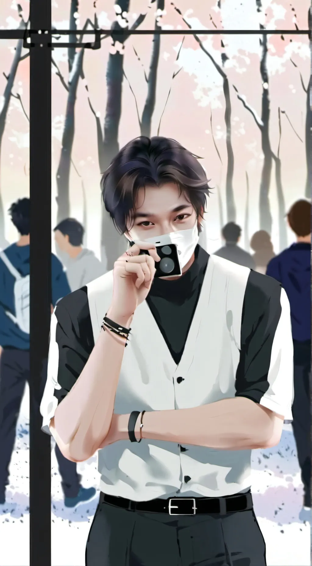 ai character: Riki background