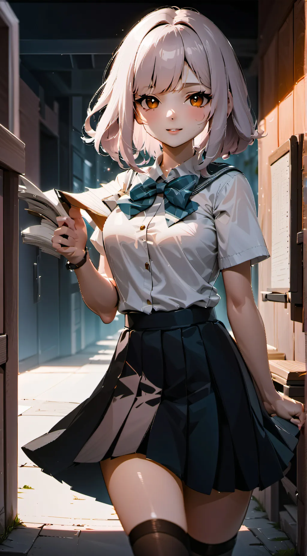 ai character: Yuka background