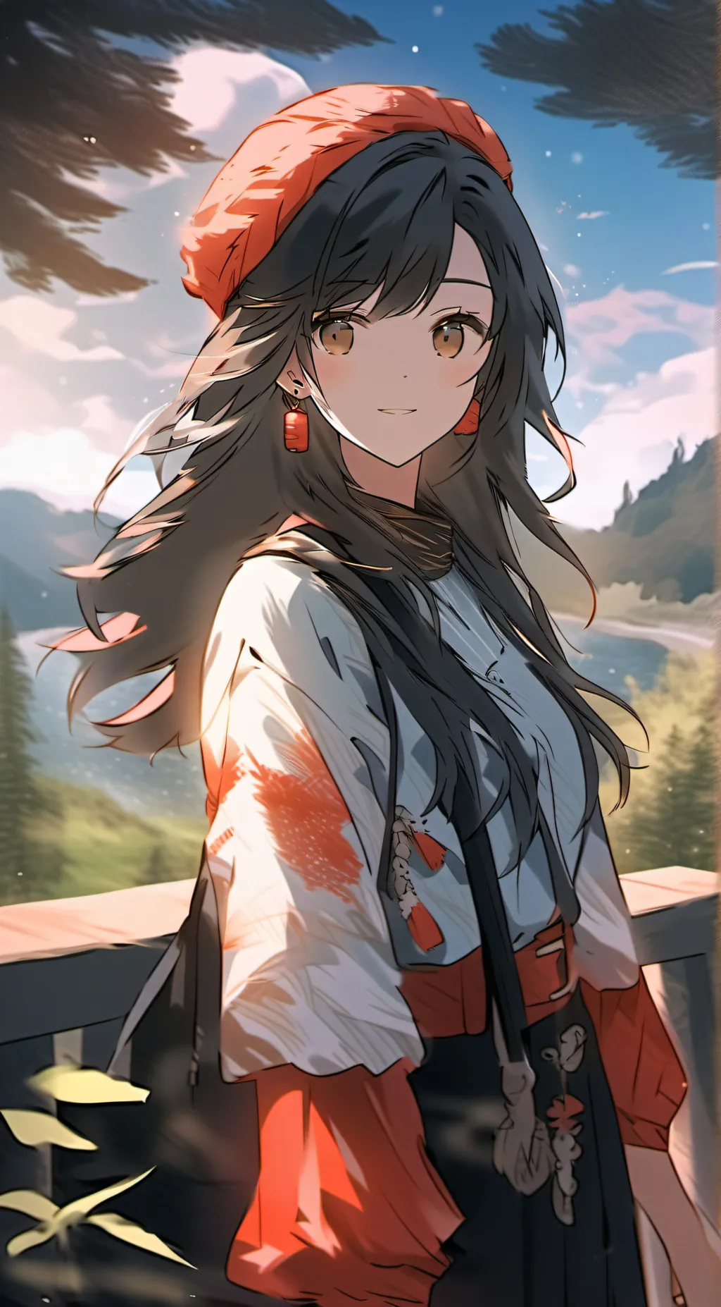 ai character: School background