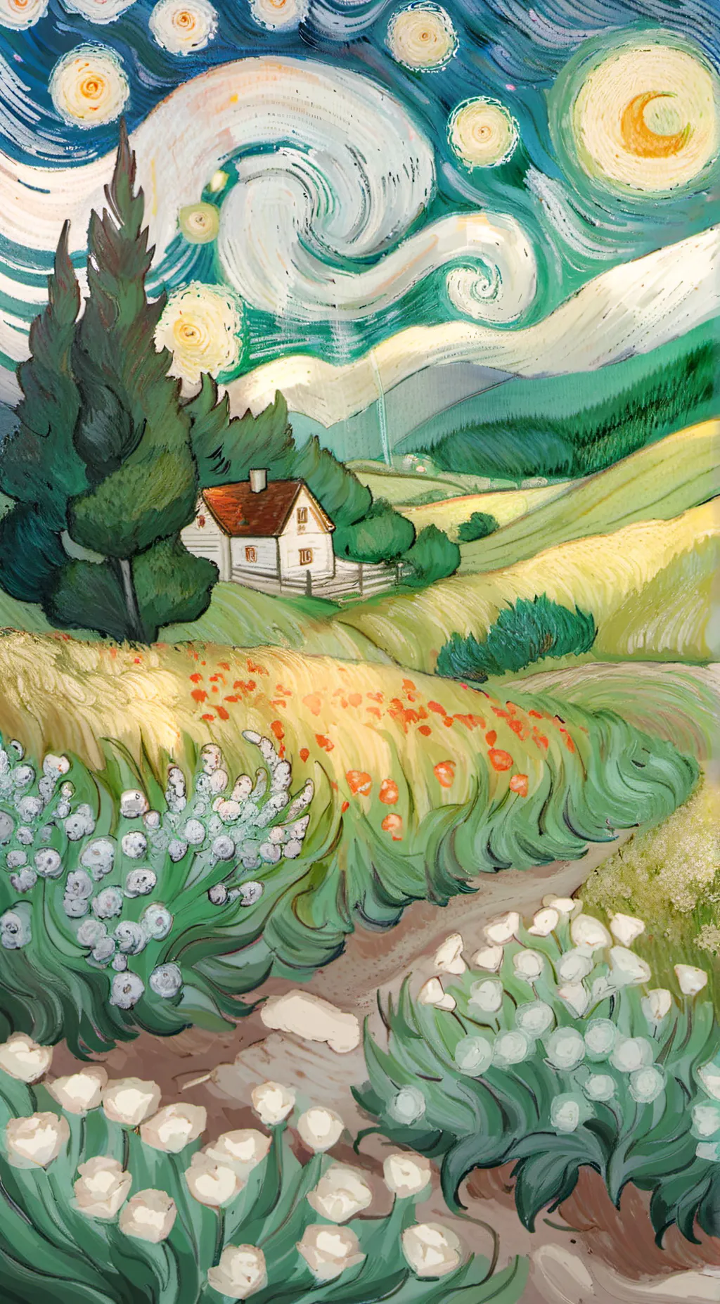 ai character: Guess age background