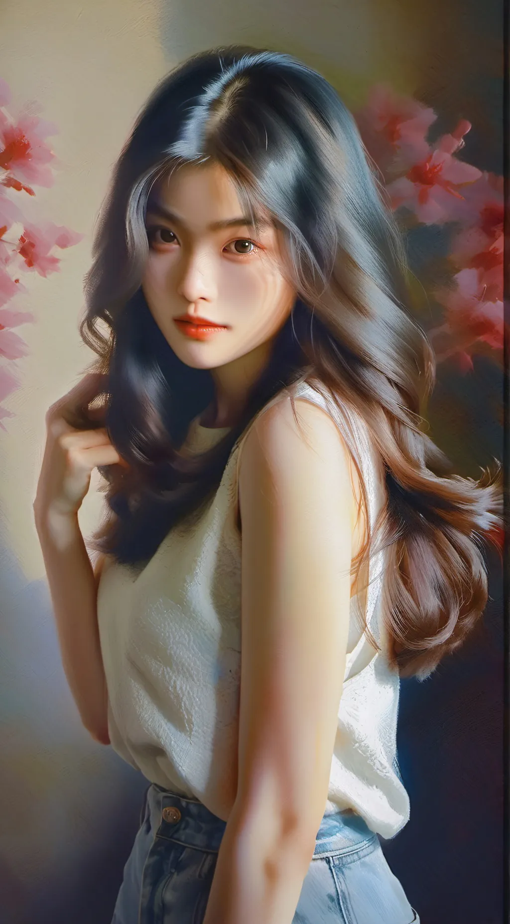 ai character: Eva background