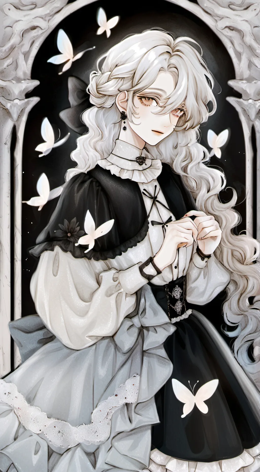 ai character: Rose  background