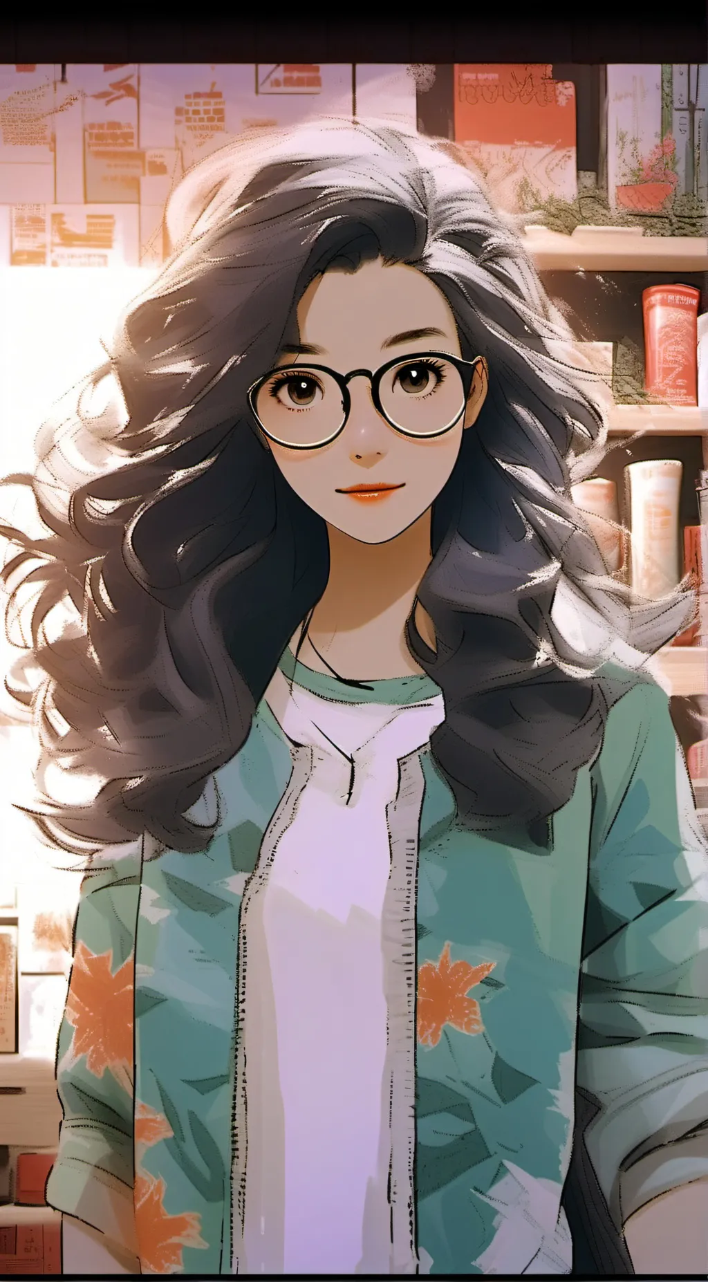 ai character: Krishjondria  background